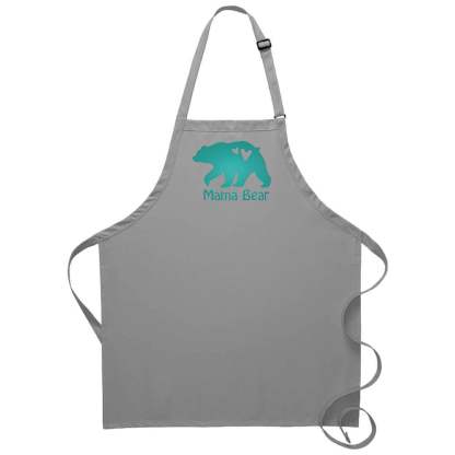 Mama Bear Apron Personalized Name Customizable Embroidered Kitchen Apron With Pockets And Adjustable Neck Perfect Mothers Day Gift For Her-ilovevango