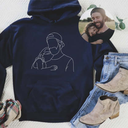 Gifts For Family Custom Embroidered Sweatshirt and Hoodie