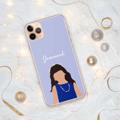 Custom Faceless Portraits-Custom Minimalist Portrait Phone Case-Custom Gifts