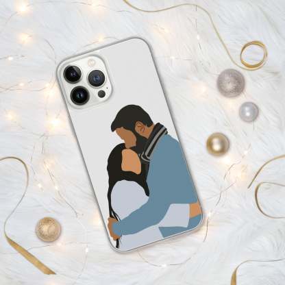 Custom Faceless Portraits-Custom Minimalist Portrait Phone Case-Custom Gifts