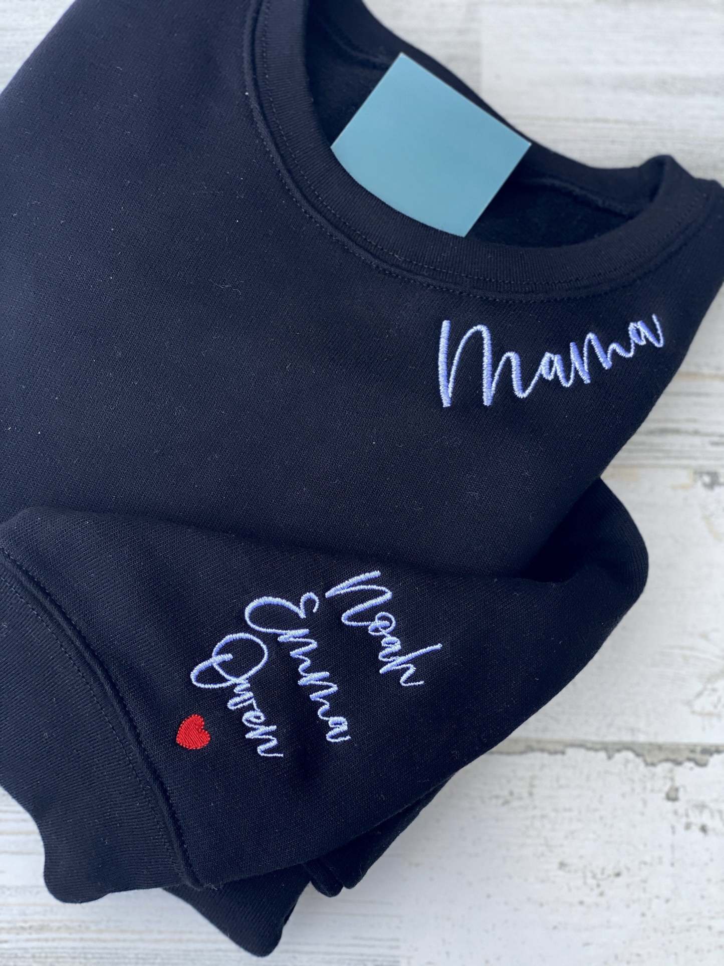 Personalized Sweatshirt for Mom, Nana, Grandma, Teacher, Mama Sweatshirt With Names, Custom Gift Sweatshirt, Personalized Gifts For Mom-ilovevango