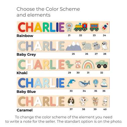 Personalized Name Puzzle With Pegs Gifts for Kids Wooden Toys Baby Shower Custom Toddler Toys