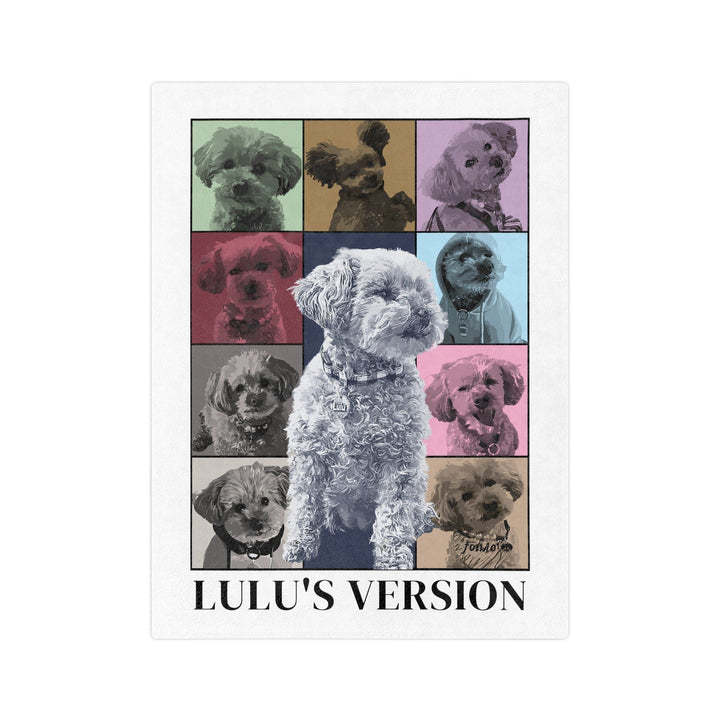 Photo Blanket, Personalized Blanket, Gift For Pet Lovers, Custom Photo-ilovevango