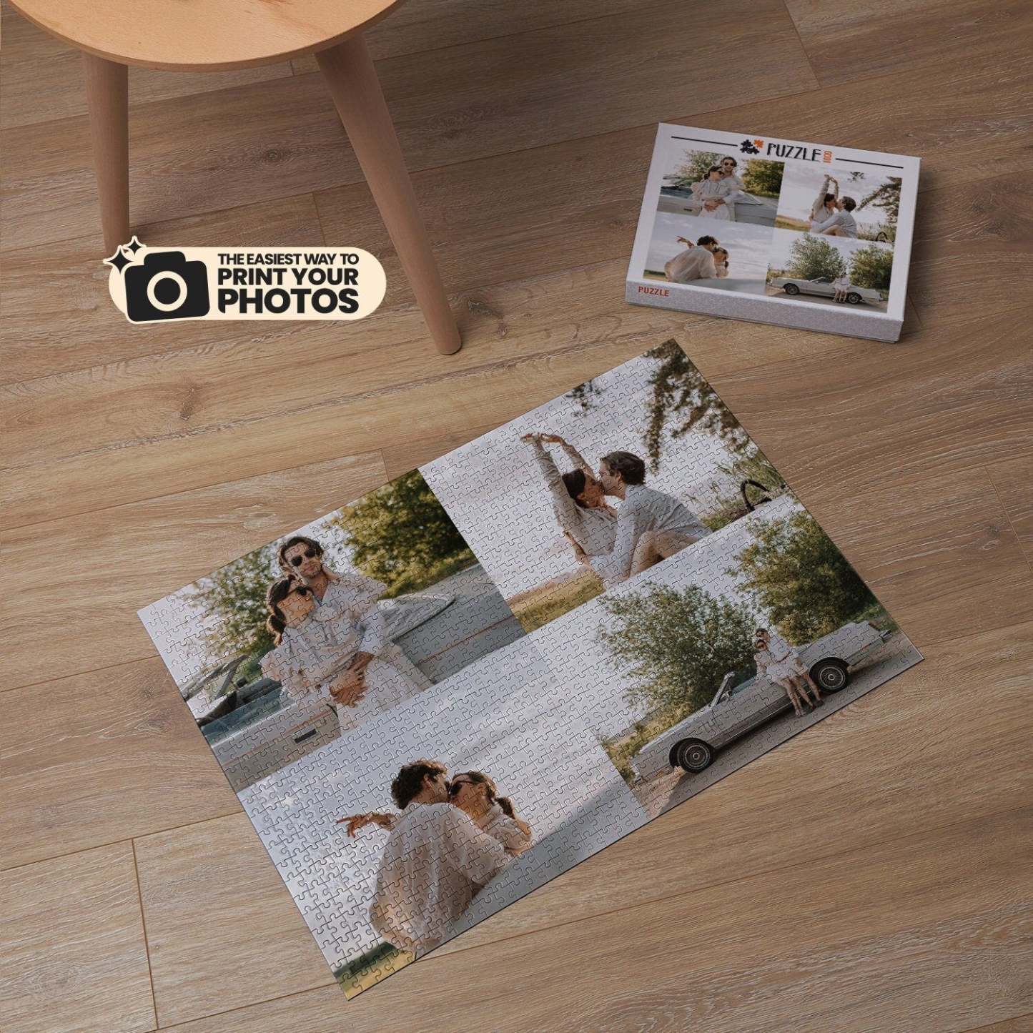 Custom Jigsaw Puzzle with Picture. 1000 Jigsaw Puzzle Photo Personalized as Gift for Family. Jigsaw Puzzles for Adults Gift with Your Photo-ilovevango