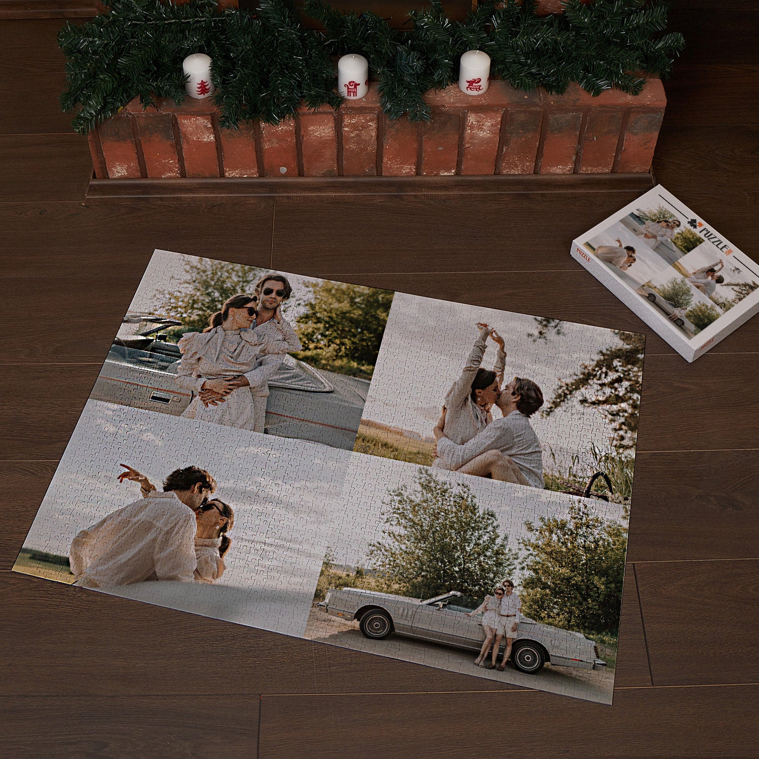 Custom Jigsaw Puzzle with Picture. 1000 Jigsaw Puzzle Photo Personalized as Gift for Family. Jigsaw Puzzles for Adults Gift with Your Photo-ilovevango