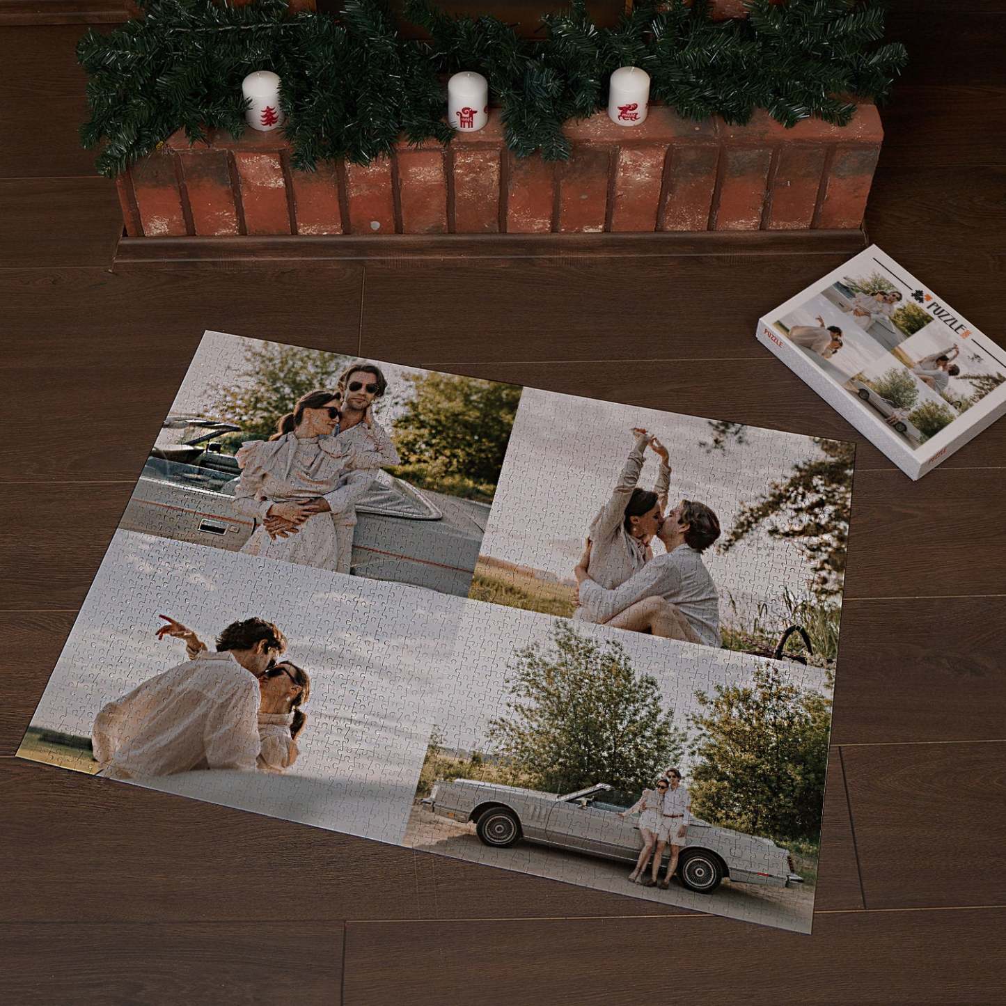 Custom Jigsaw Puzzle with Picture. 1000 Jigsaw Puzzle Photo Personalized as Gift for Family. Jigsaw Puzzles for Adults Gift with Your Photo-ilovevango