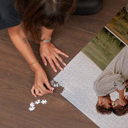 Custom Jigsaw Puzzle with Picture. 1000 Jigsaw Puzzle Photo Personalized as Gift for Family. Jigsaw Puzzles for Adults Gift with Your Photo-ilovevango