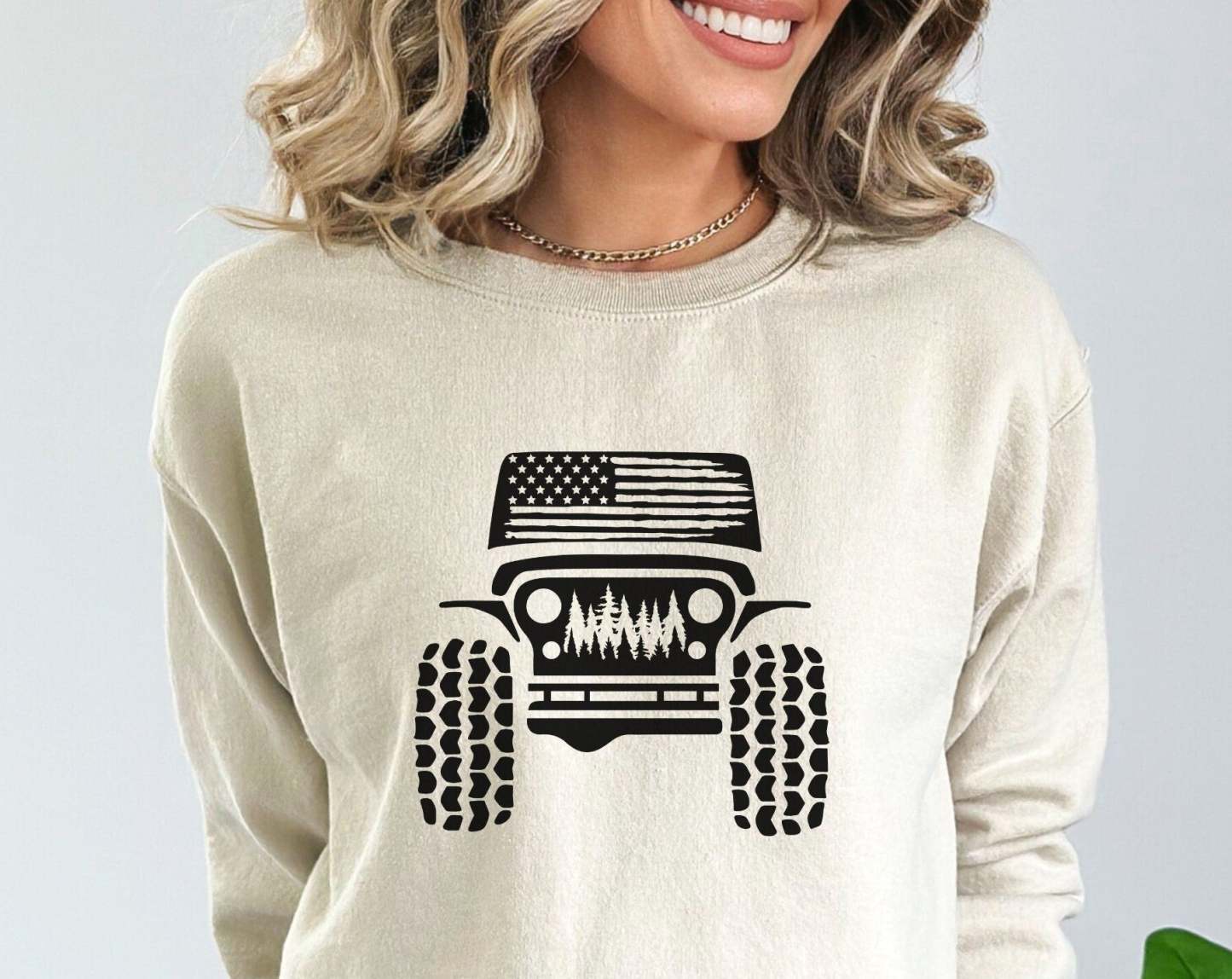 American Off Road Sweatshirt, American Off Road Hoodie, 4X4 Sweatshirt, Off Road Lover Sweatshirt, US Off Road Shirt, USA Flag Sweatshirt-ilovevango