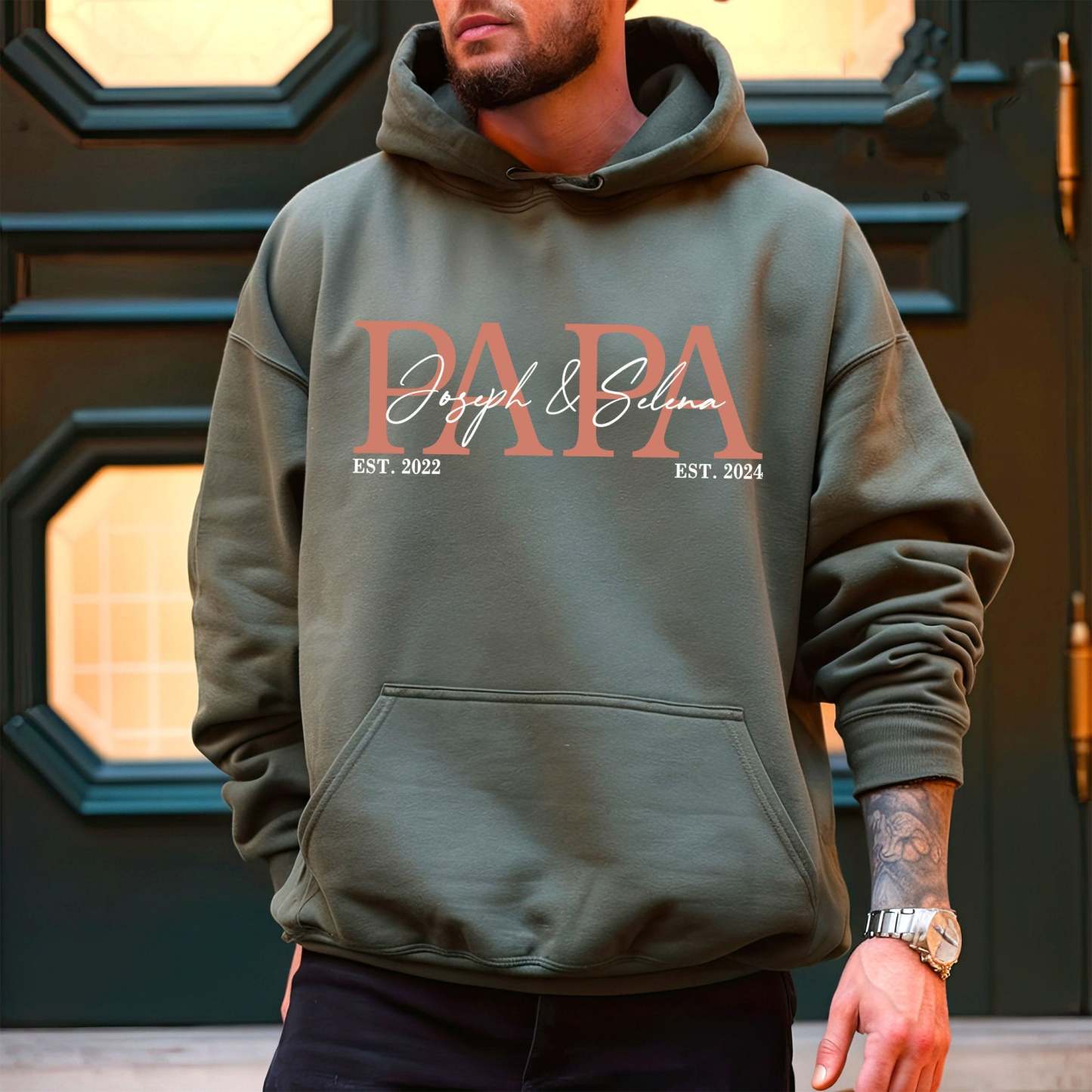 Dad Hoodie Personalized, Father T-Shirt Gift, Cool Dad Sweatshirt