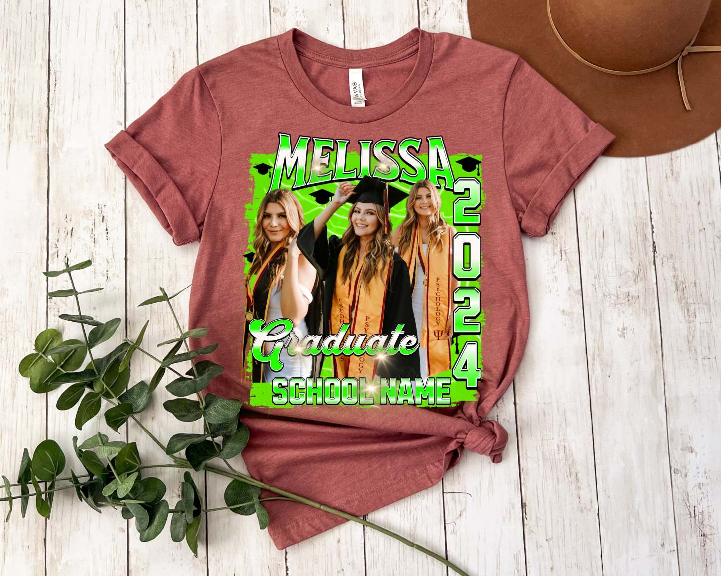 Custom Graduation Shirt, Custom Photo Graduate Shirt, Family Graduation 2024 Shirt, Senior T-Shirt, Class of 2024 Shirt, Graduation Party-ilovevango