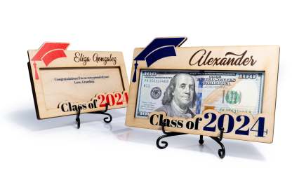 Graduation Money Holder Personalized, Graduation Gift, Class of 2024, High School Graduation, Gift for Graduates, High School Senior-ilovevango