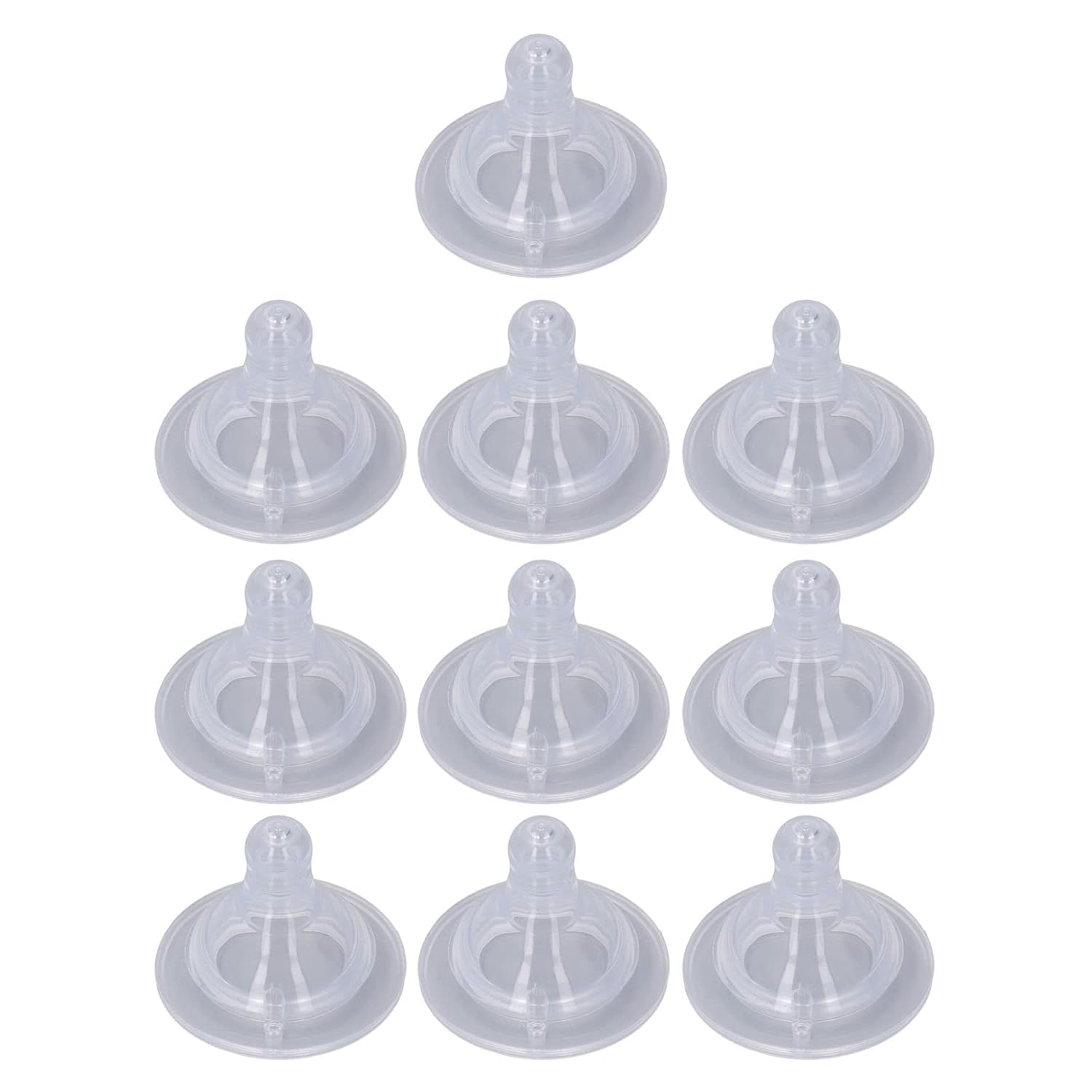 SHOPPULSE Babyflaschensauger, 10 spülmaschinenfest austauschbare Sauger