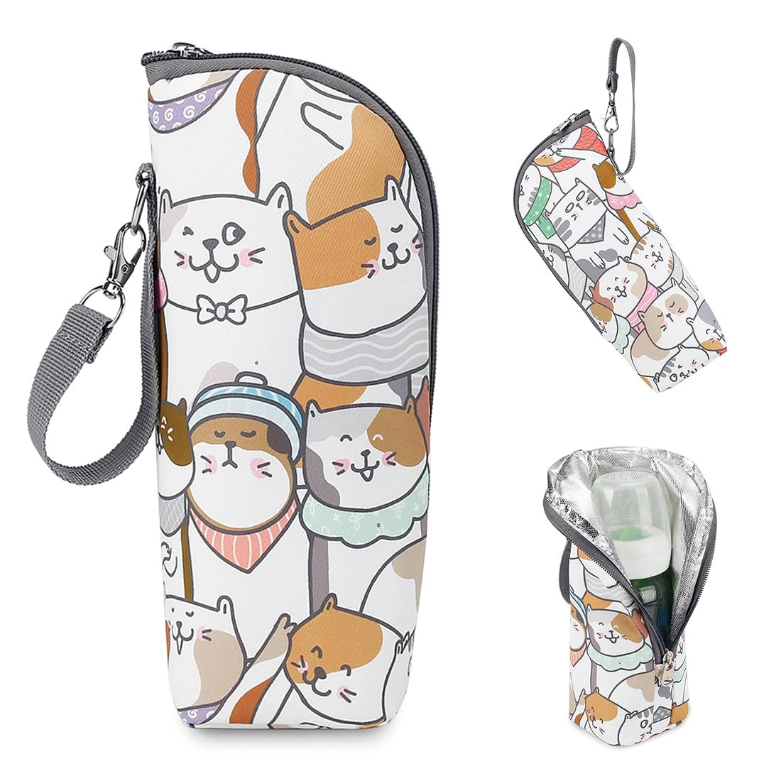 SHOPPULSE Baby Flaschen Isolierbeutel,Baby Flaschentasche,Lsoliertasche Für Babyflasche,Baby Flaschen Thermotaschen, Flaschen Isoliertasche, Leicht und Praktisch, Isoliertasche Flasche, Geeignet