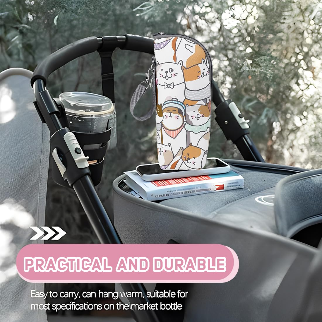 SHOPPULSE Baby Flaschen Isolierbeutel,Baby Flaschentasche,Lsoliertasche Für Babyflasche,Baby Flaschen Thermotaschen, Flaschen Isoliertasche, Leicht und Praktisch, Isoliertasche Flasche, Geeignet