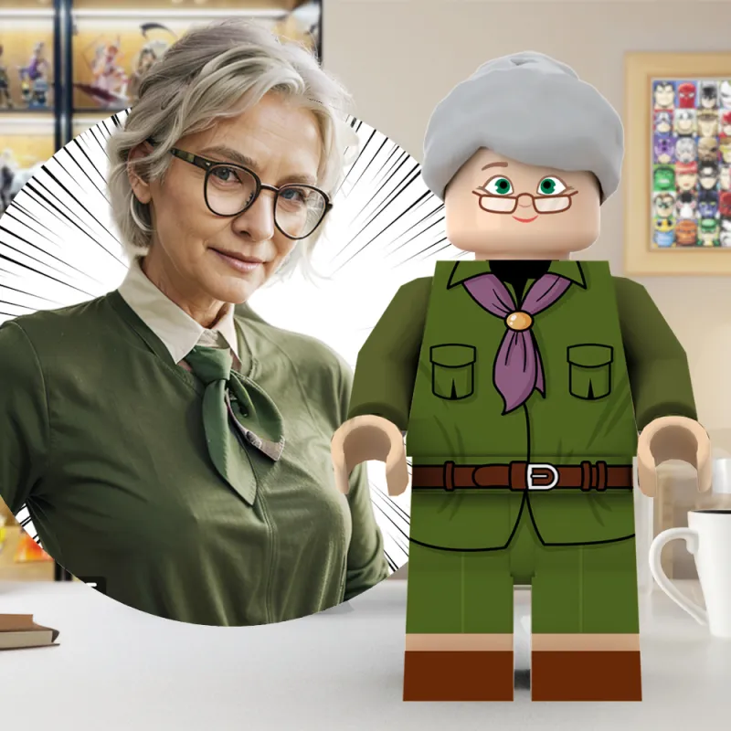 3D Print Create Your Own Giant Minifigs Custom Photo Giant Minifig Turn Your Picture into Giant Minifigs-Blongser