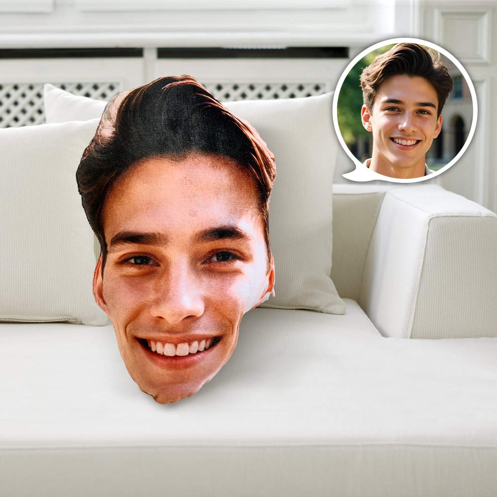 Custom Head or Full-Body Funny Ugly Pillow - Hilarious Birthday Gift & Unique Keepsake-Blongser