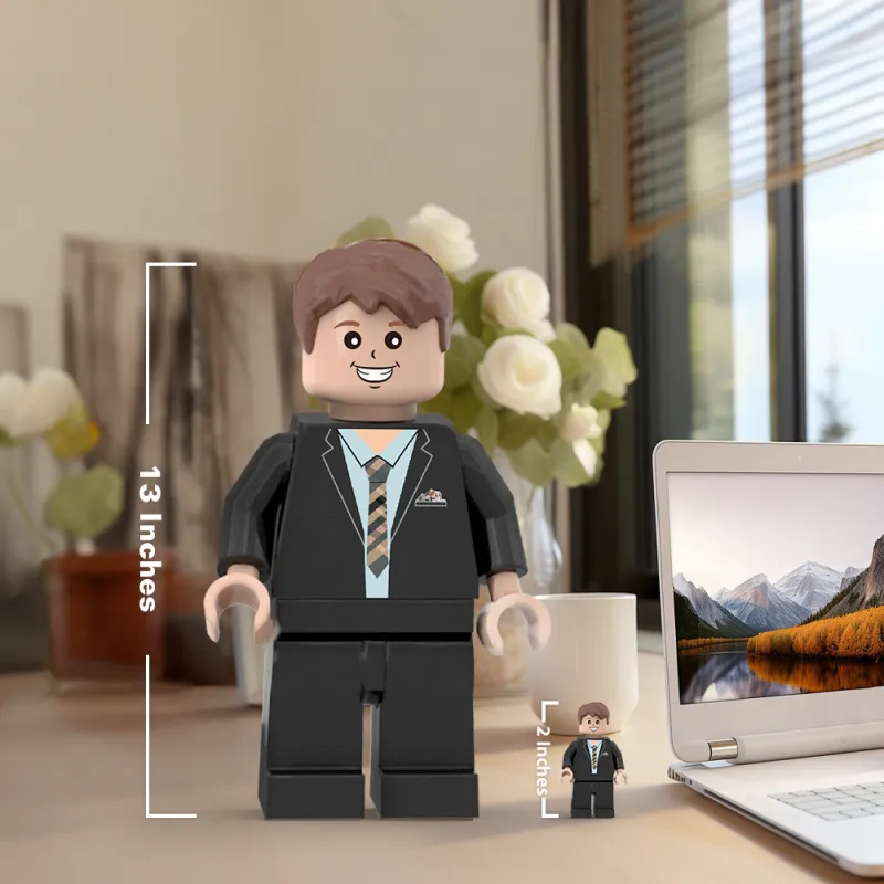 3D Print Custom Giant Minifigs Personalized Photo Giant Minifigs Turn Your Photo into Minifigs-Blongser