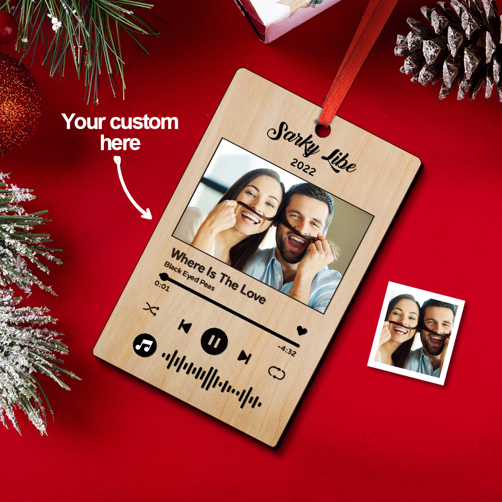 Custom Christmas Ornament Unique Gift for Christmas-Blongser