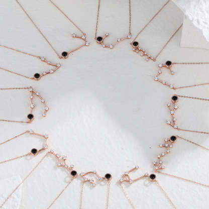 Custom Projection Necklace Constellation Photo Necklace Creative Gift-Blongser