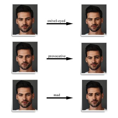 Custom Funny Character Expression Painting Multiple Photo Painting Gifts Canvas Painting-Blongser