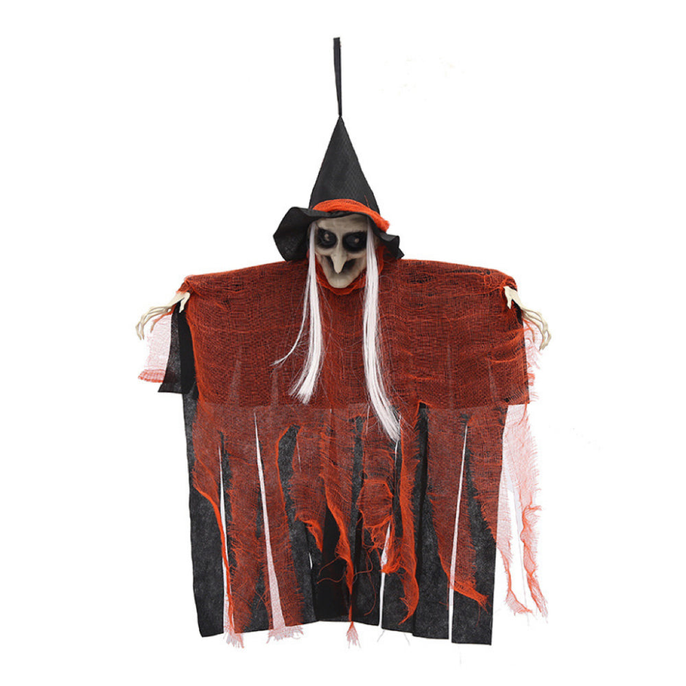 Halloween Hanging Witch Door Porch Decorations Gift for Halloween Theme Party-Blongser