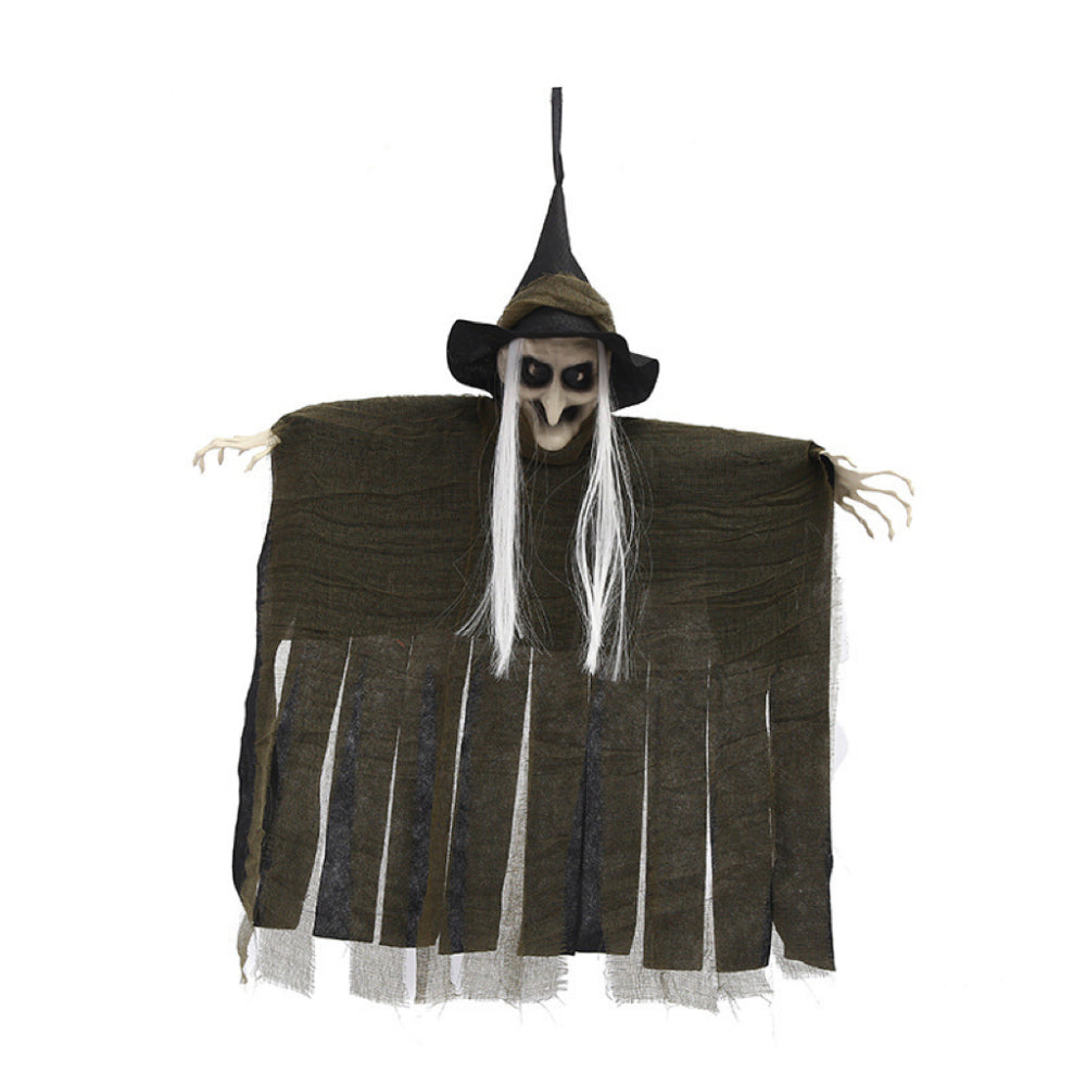 Halloween Hanging Witch Door Porch Decorations Gift for Halloween Theme Party-Blongser