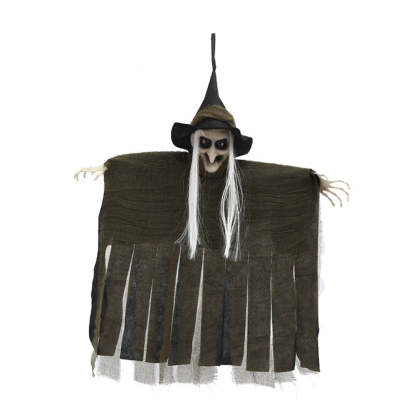 Halloween Hanging Witch Door Porch Decorations Gift for Halloween Theme Party-Blongser