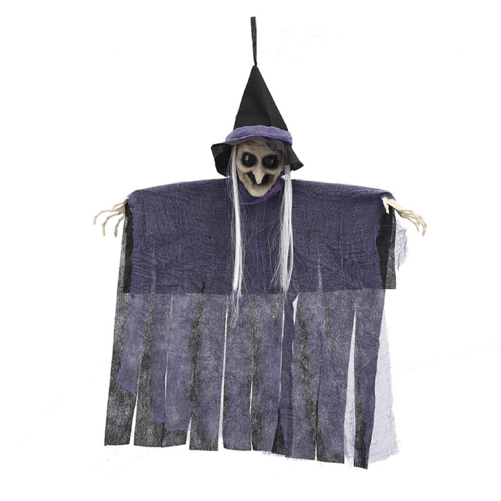 Halloween Hanging Witch Door Porch Decorations Gift for Halloween Theme Party-Blongser