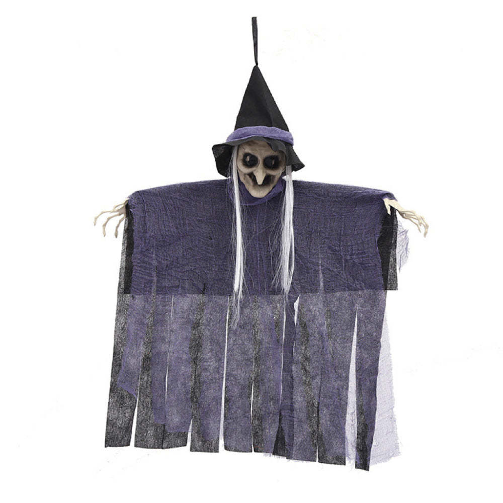 Halloween Hanging Witch Door Porch Decorations Gift for Halloween Theme Party-Blongser