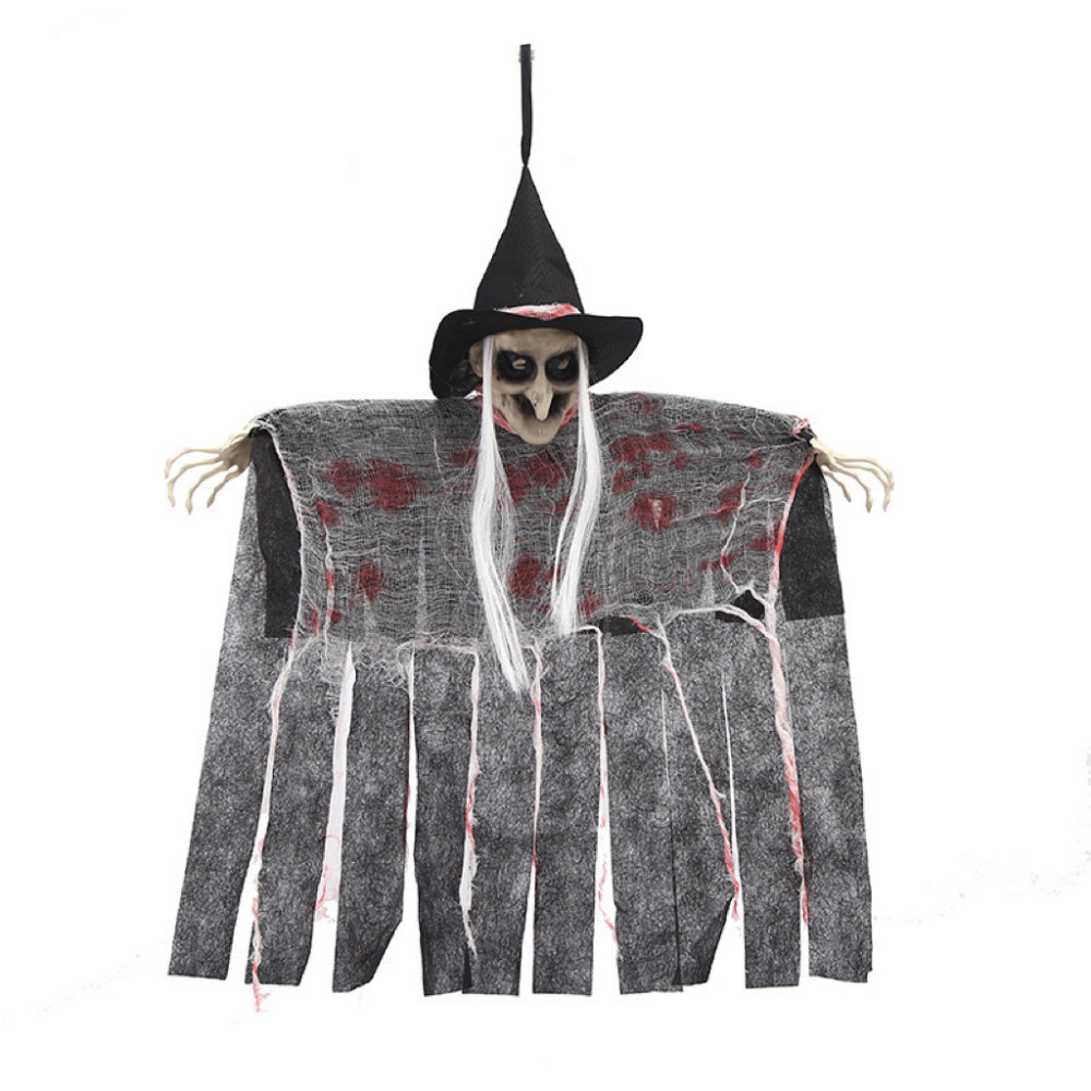 Halloween Hanging Witch Door Porch Decorations Gift for Halloween Theme Party-Blongser