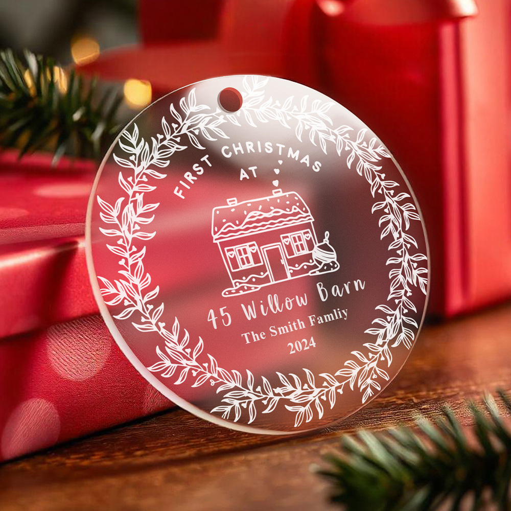 Personalised First Home Christmas Ornament Christmas Decorations New Home Gift-Blongser