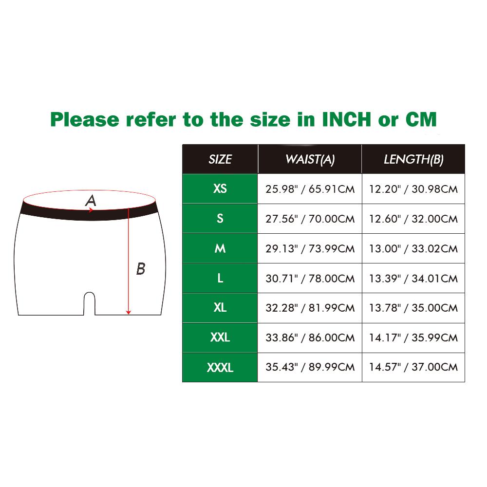 Custom Face Christmas Boxer Funny Big Gift Energy Underwear-Blongser