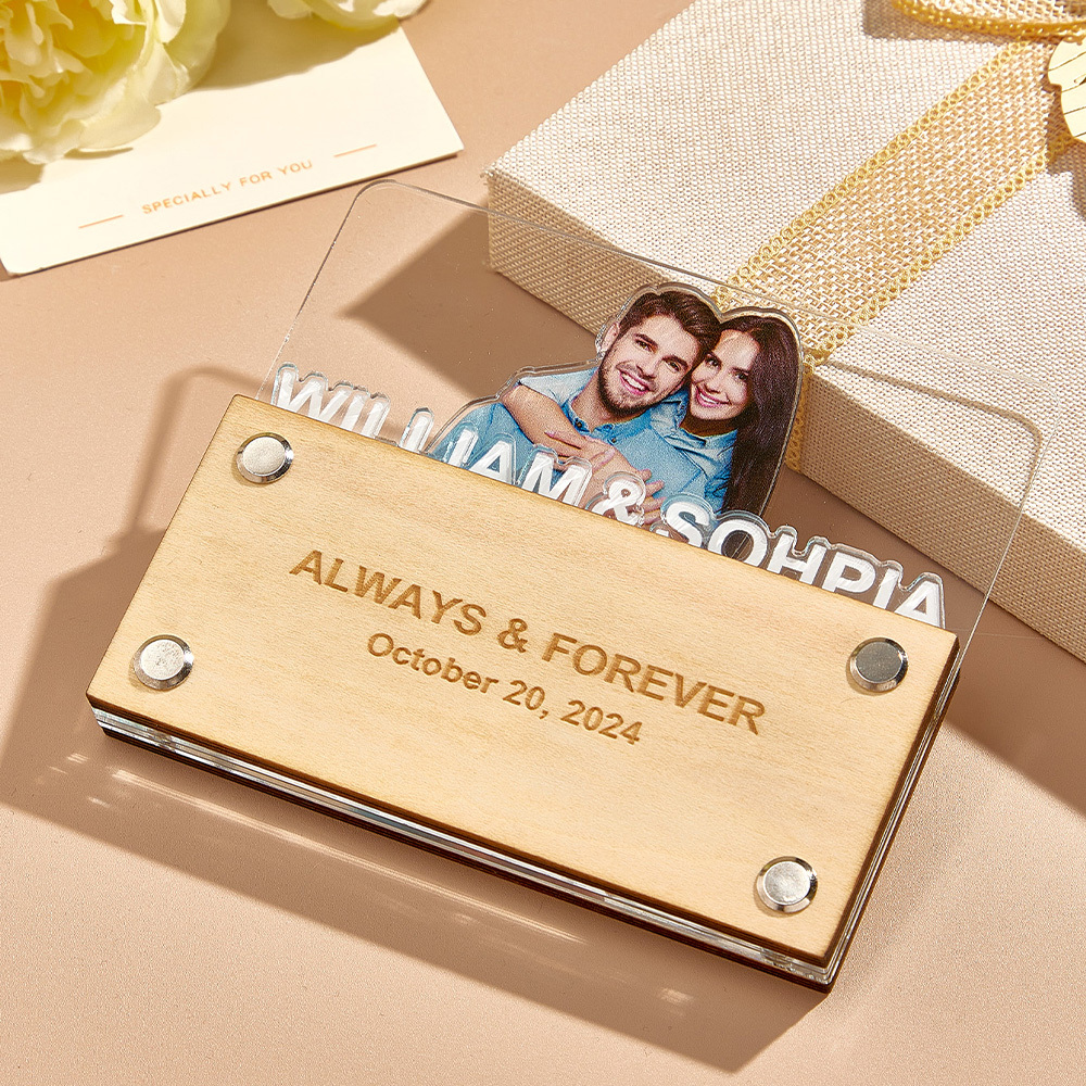 Personalized Photo Plaque Couple Plaque Home Decor Gift for Lover-Blongser