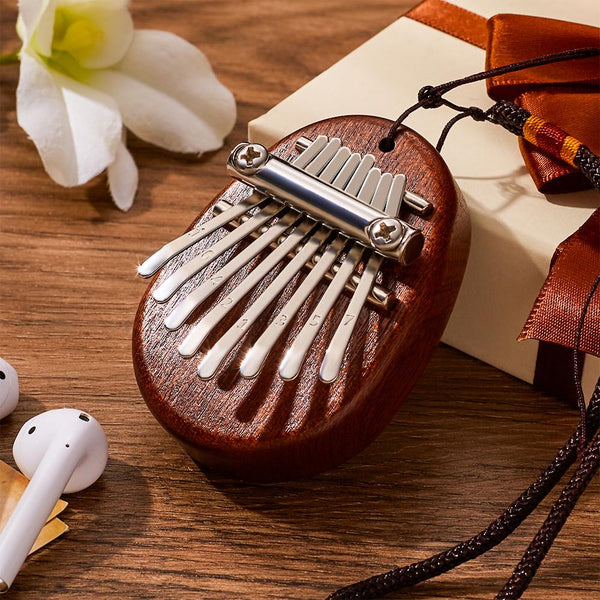 Personalized Name 8 Keys Mini Kalimba Thumb Piano with Package-Blongser