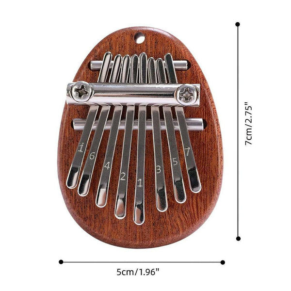 Custom Kalimba Thumb Piano Personalized 8 Keys Mini Kalimba With Name-Blongser