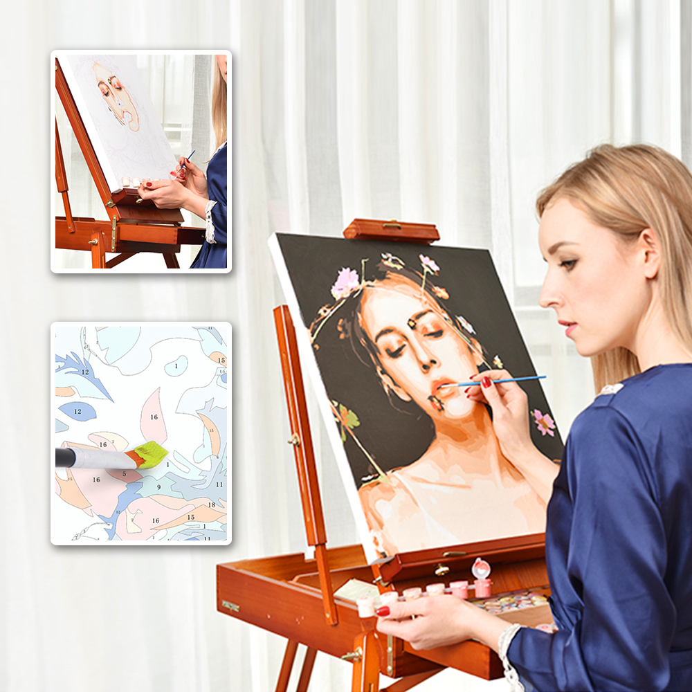 Custom Photo Paint By Number Digital Art Painting Frameless 50*60cm-Blongser