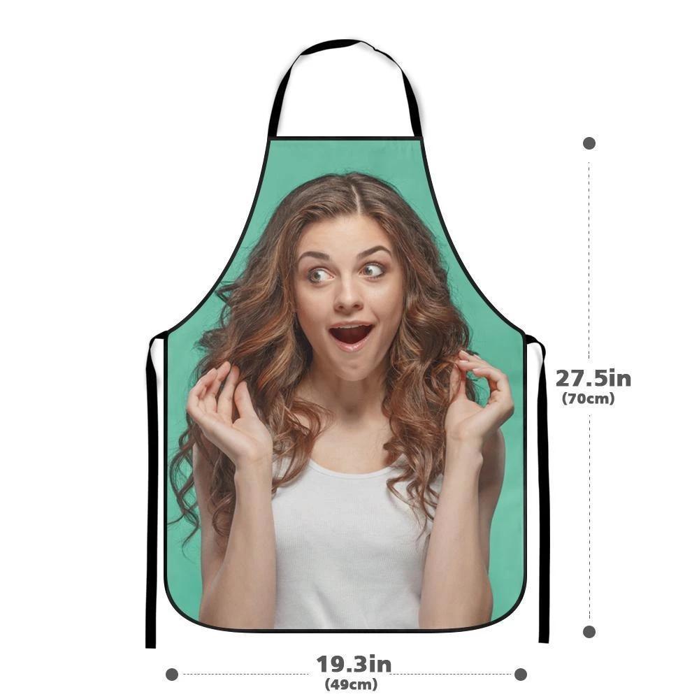 Custom Photo Aprons Personalized Kitchen Cooking Apron-Blongser
