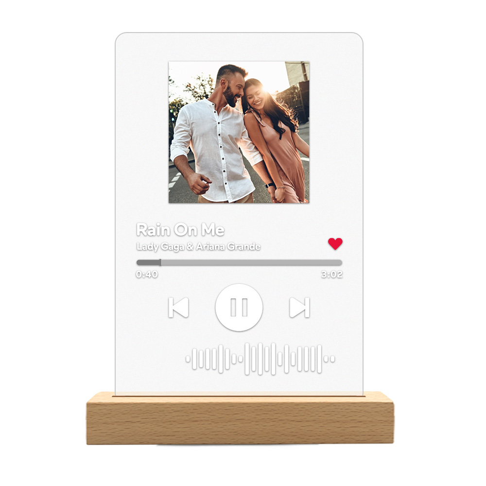 Personalized Scannable Music Code Acrylic Ornament-Blongser