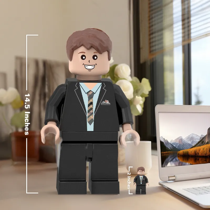 3D Print Custom Giant Minifigs Personalized Photo Giant Minifigs Turn Your Photo into Minifigs-Blongser