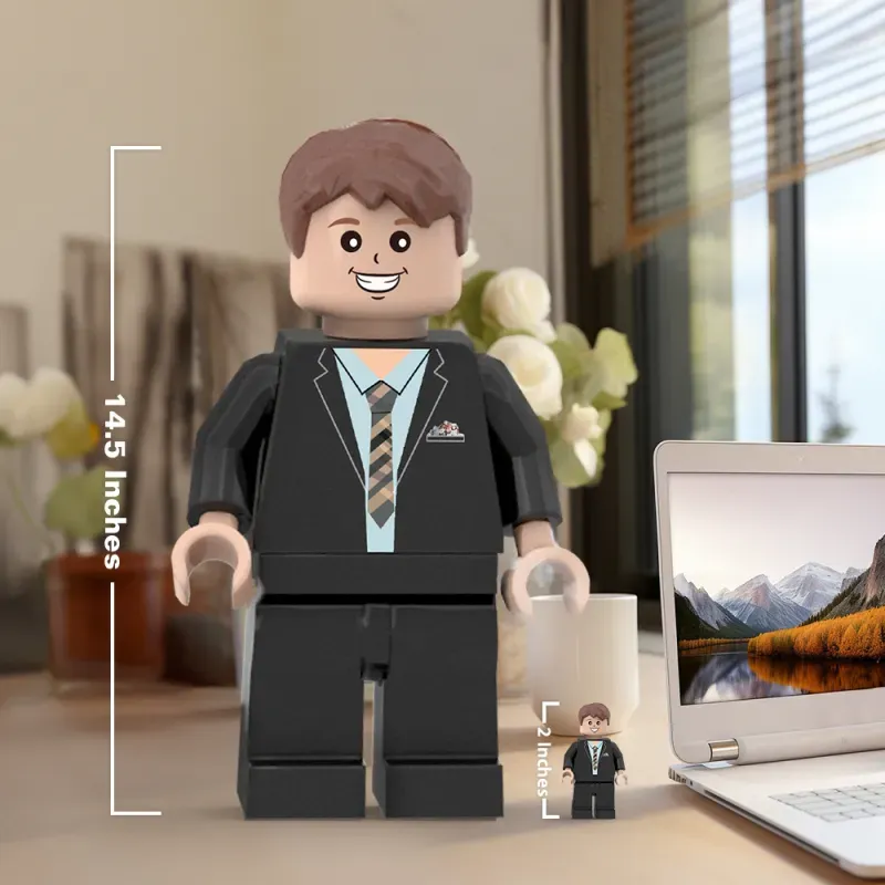 3D Print Custom Giant Minifigs Personalized Photo Giant Minifigs Turn Your Photo into Minifigs-Blongser
