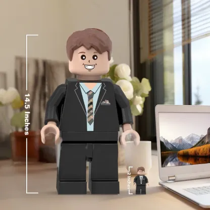 3D Print Custom Giant Minifigs Personalized Photo Giant Minifigs Turn Your Photo into Minifigs-Blongser