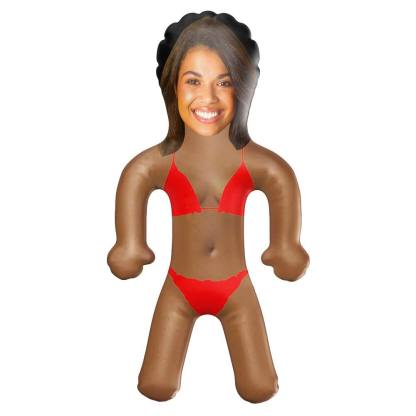 Bride Blow up Doll Custom Inflatable Hen Party Bachelor Party Favors with Custom Face Balloon Dolls with Face Inflatable Doll-Blongser