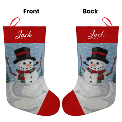 Personalized Christmas Stockings Custom Name Christmas Stocking-Blongser