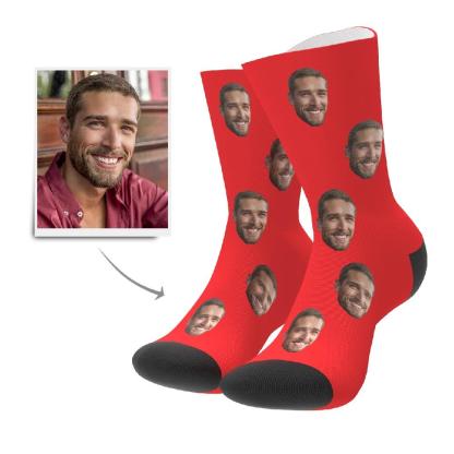 Custom Face Socks Personalized Photo Sock-Blongser
