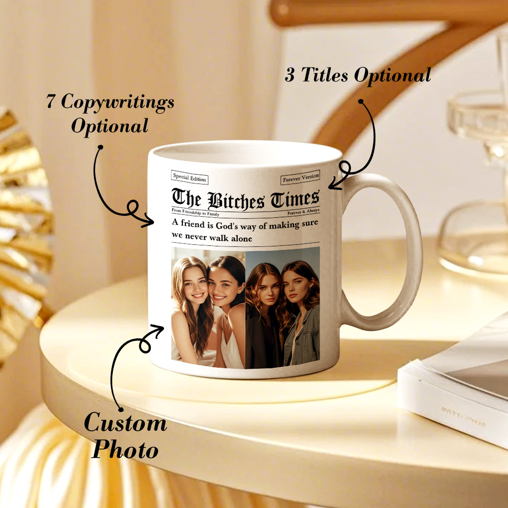 Personalized The Besties Times Mug Friendship Photo Mug Gifts for BFF-Blongser