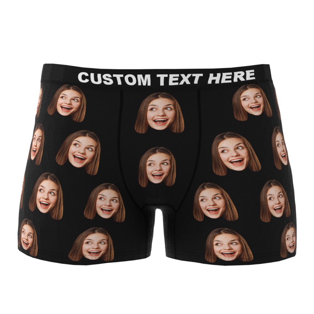Custom Face Boxer Shorts Men's Underwear-Blongser