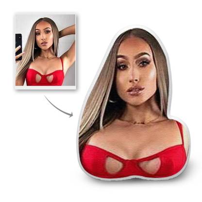 Custom Funny Face Pillow 3D Portrait Pillow with Picture-Blongser