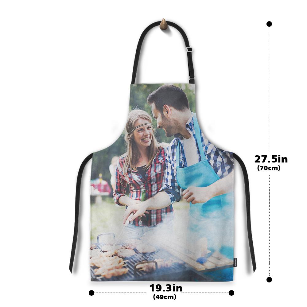 Custom Photo Apron for Couple-Blongser