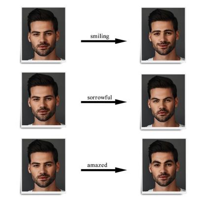 Custom Funny Character Expression Painting Multiple Photo Painting Gifts Canvas Painting-Blongser