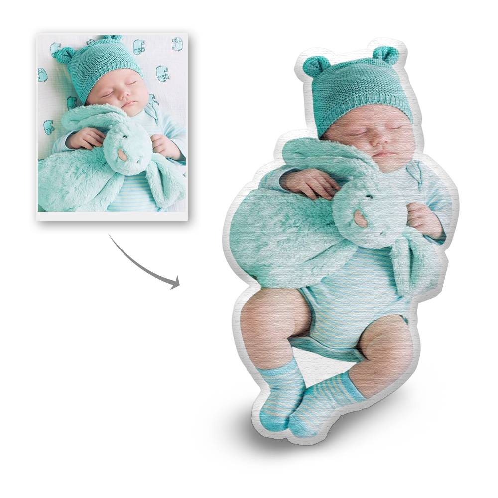 Personalized Shaped Pillow with Photo Custom 3D Portrait Pillow-Blongser